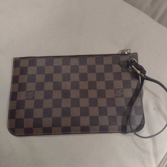 💯% Authentic Louis Vuitton  Neverfull Damier Ebene MM FULL SET🌹 - Picture 15 of 16